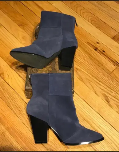 Kelsi Dagger Ankle Booties Patchwork Chunky Block Stack Pointed Boho Western Fall Winter Moto  Anthropologie