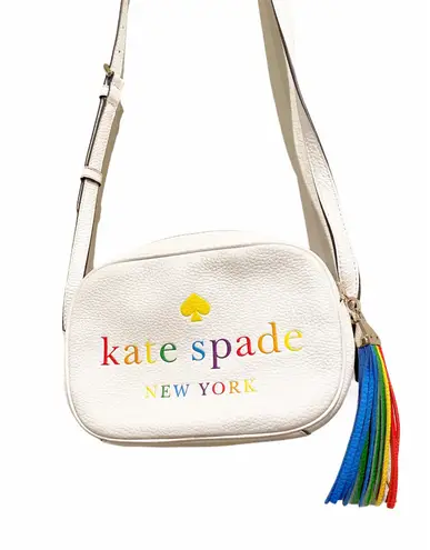 Kate spade kourtney rainbow camera bag sale