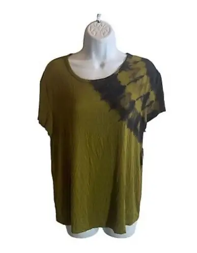 JoyLab WOMAN'S Scoop Back T- Shirt Army Green s