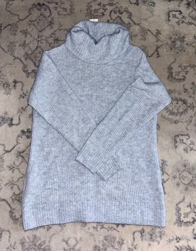 Style & Co NWT MSRP $50  Cowl Neck Tunic Sweater Blue Size XL - Image 1