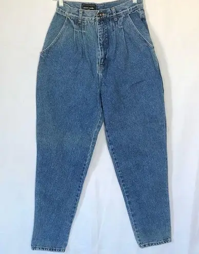 Pierre Cardin Vintage High Waisted Pleated Jeans Size 8