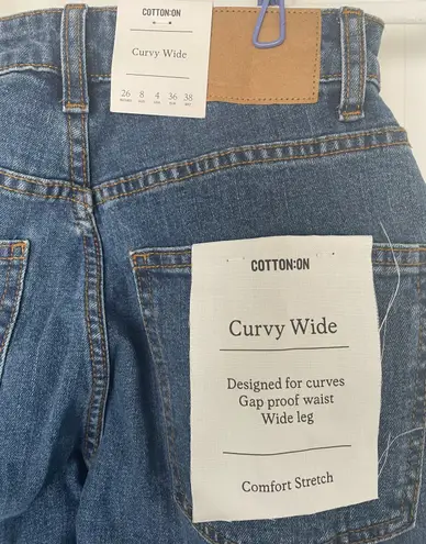 Cotton On Curvy Wide Leg Jeans