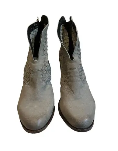 Diba True Lake Land Woven Perforated Ankle Booties