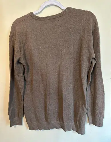 Everlane ‎ Cashmere Blend Pullover Sweater Brown Size Medium