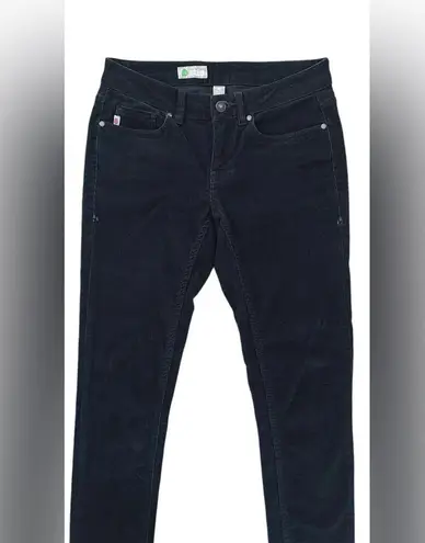 Stio Women's Rivet Cord Navy Blue Organic Cotton 5 Pocket Corduroy Pants Size 4