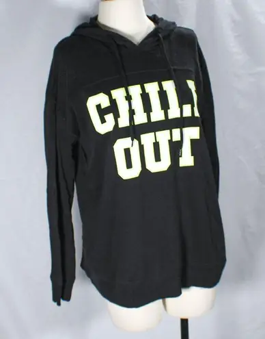 No Boundaries NWT Chill Out Graphic Hoodie Lounge Sporty Casual Size Medium