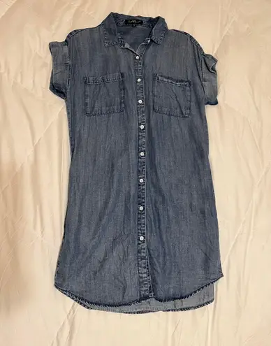 Velvet Heart Denim Dress