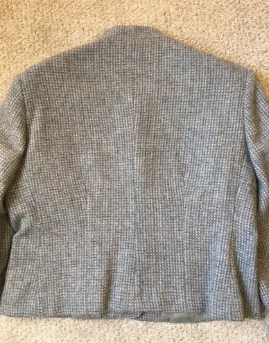 American Vintage Vintage Grey Wool Military Blazer EUC 