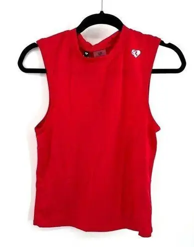 women's best Women’s Best True tank top in red Size XL