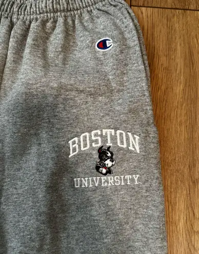Champion  Grey Boston University Sweatpants