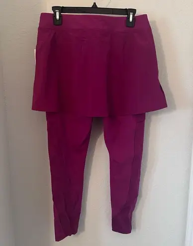 Lululemon Rare 2 in 1 HR Tennis Skirt Tight 25 inch Size 8 Color Magenta MGPR