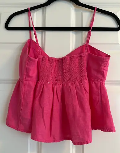 American Eagle Pink Flowy Top