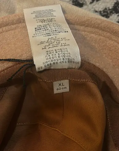 Gucci Felted Wool Bucket Hat with Patch Unisex Style Size XL thumbnail 4