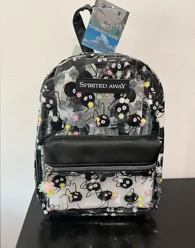 Her Universe Studio Ghibli Spirited Away Soot Sprites Clear Mini Backpack