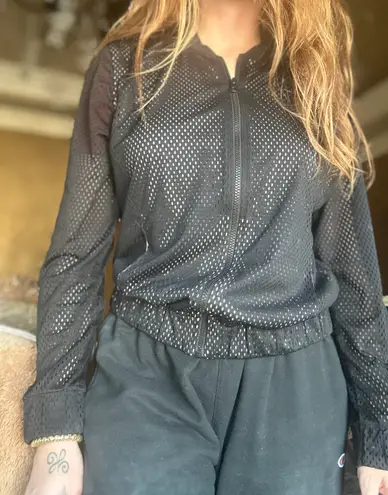 Mesh Sweater Medium