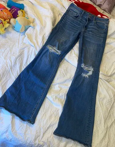 American Eagle Hi-rise Artist Flare Jeans