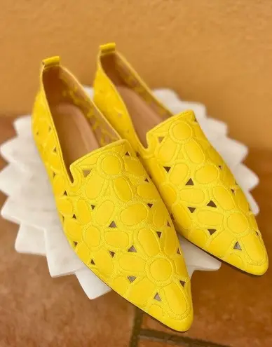 Yellow Floral Cutout Slip