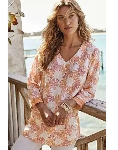 J. Jill Linen Blend Coral