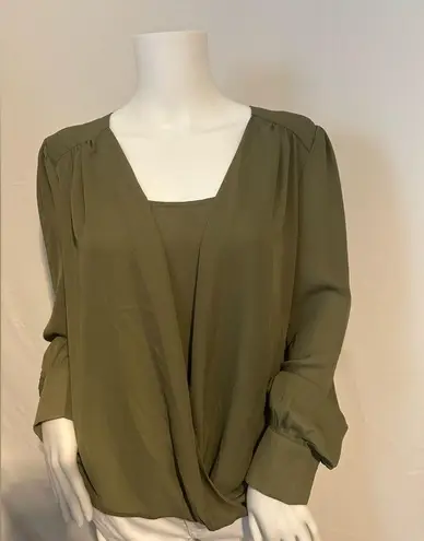 Cooper and Ella  Wren Wrap Blouse NWT