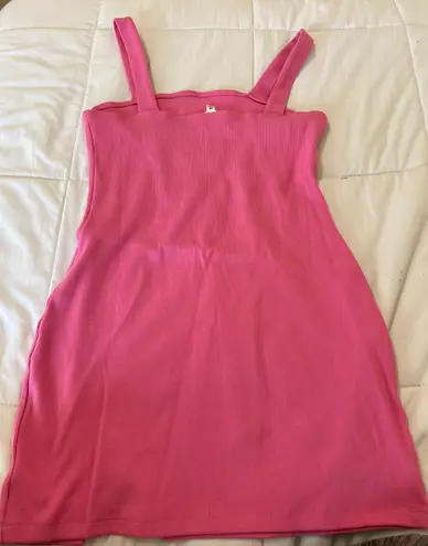 BB Dakota Hot Pink Bodycon Mini Dress 