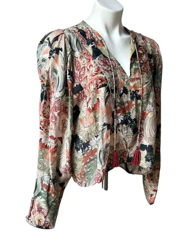 Chufy Cotton/Silk Puff Sleeve V