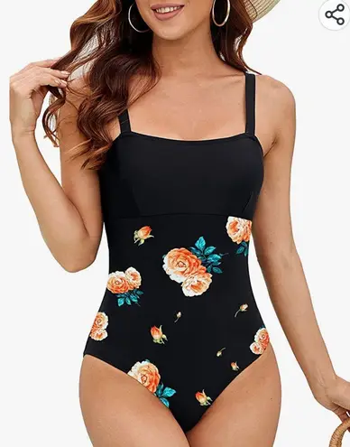 MOLYBELL Wome's Push up Padded Monokini,Tummy Control Adjustable Conservative Multiple Size M