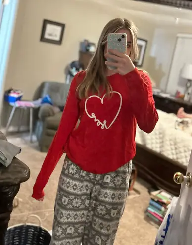 Marled Reunited Valentines Day Heart Sweater 