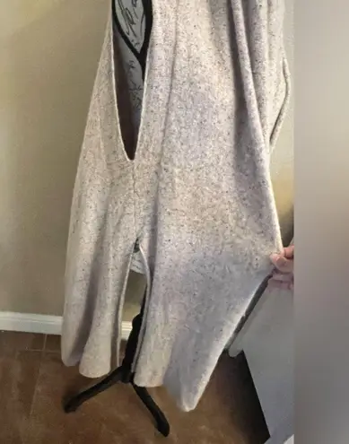 Brochu Walker Oatmeal Sweater Wrap Knit Vest Size S