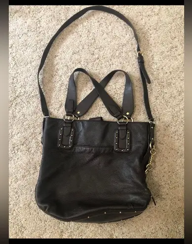 Michael Kors Big Valley North South Crossbody Tote Brown