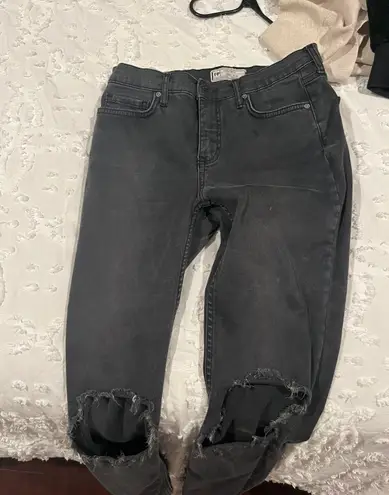 Free People Black Jeans