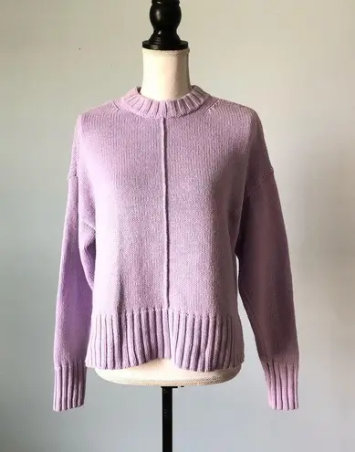 A New Day  | Lavender Knit Sweater Sz S