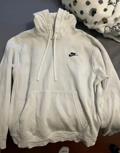 Nike White Hoodie