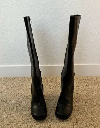 Circus by Sam Edelman Black Knee-High Women's Boots