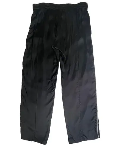 Lauren Moshi new ᨎ Lips Gap Mouth Patch Satiny Side Stripe Joggers Sweatpants ᨎ