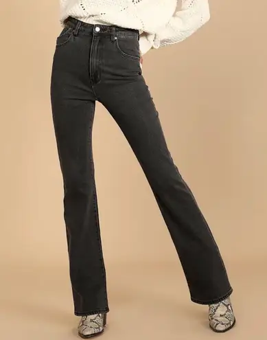 Rolla’s NWT 29 Washed Black Dusters Bootcut High Rise Slim Boot Denim Jeans