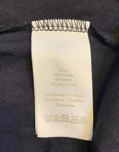 Boden black Long sleeve wrap dress sz 10 office business casual workwear comfy