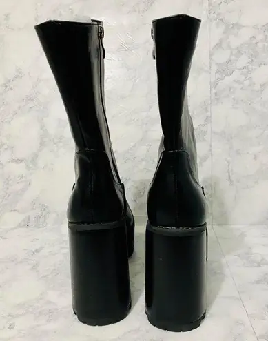 Princess Polly Black Garbo Boots