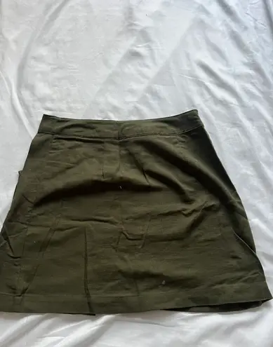 Blu Pepper Army Green Skirt