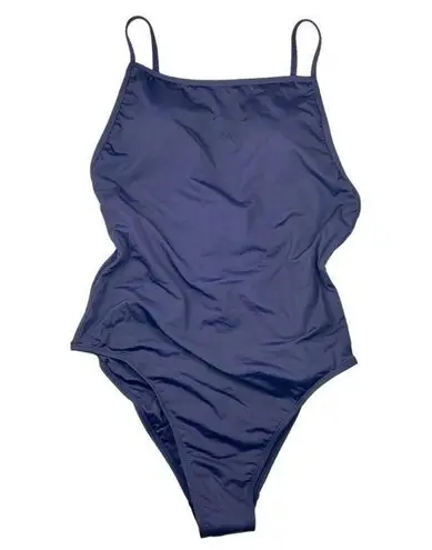 ANDIE  Swim Paloma One Piece Swimsuit in Navy Blue Size XL Long Torso