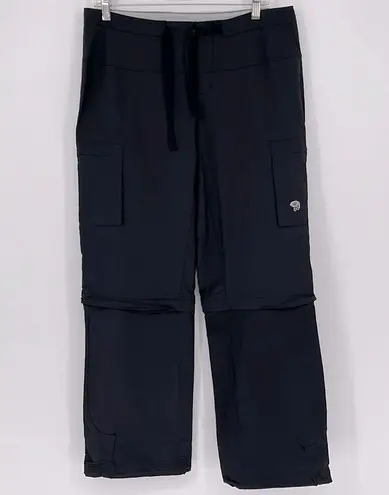 Mountain Hardwear  Convertible Cargo Hiking Pants Black Size 10