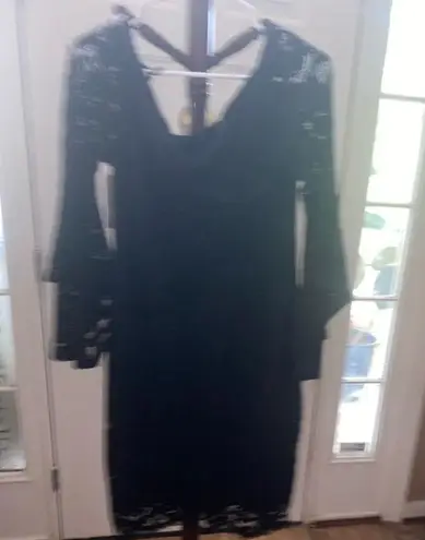 Karen Kane Women's Black Lace Dress Size L