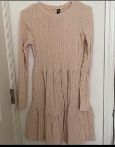 Cream Sweater Dress Tan Size XS