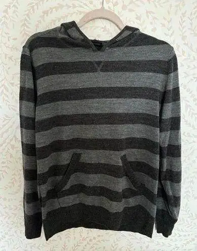 Paper Denim & Cloth EUC Stylish Striped Hoodie - Size S