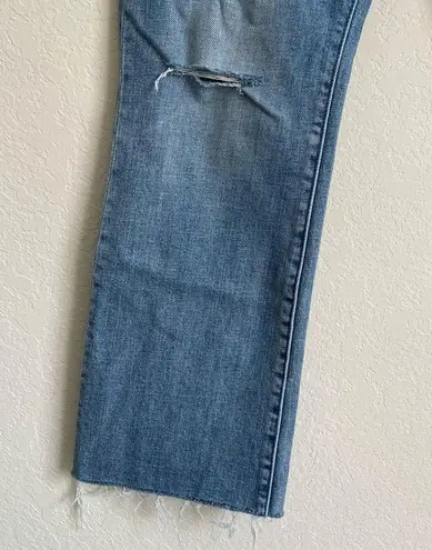 Mother Superior Denim The Hustler Ankle Fray Crashing Hard Jeans Size 31