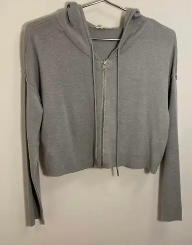 Brandy Melville Brandy arden dupe zip up hoodie Gray 20 50 Off Retail From Shar