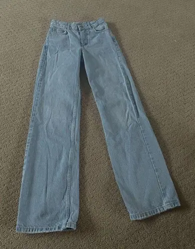 ZARA Wide Leg Jeans Size 6 Bin 191