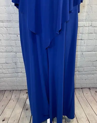 CAPSULE Jumpsuit Layered Cobalt Blue
