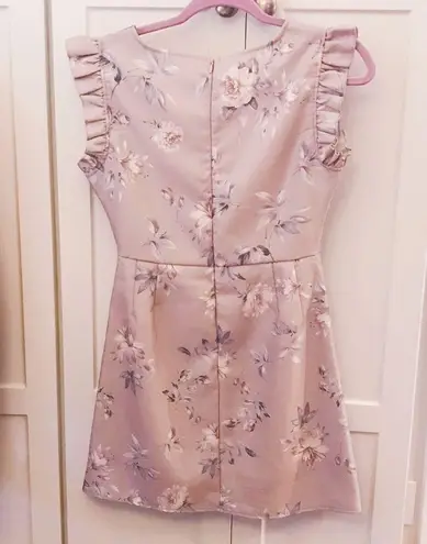 Japanese Kawaii Gyaru Harujuku Bow Lilac Floral Rose Lace