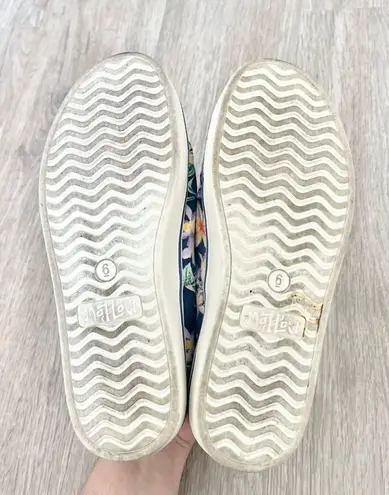 Mad love Women’s Kendra Floral Canvas Lace Slip On Sneakers Shoes Size 6