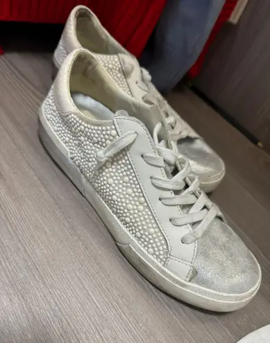 Dolce Vita Zina Pearl Sneaker White Size 8
